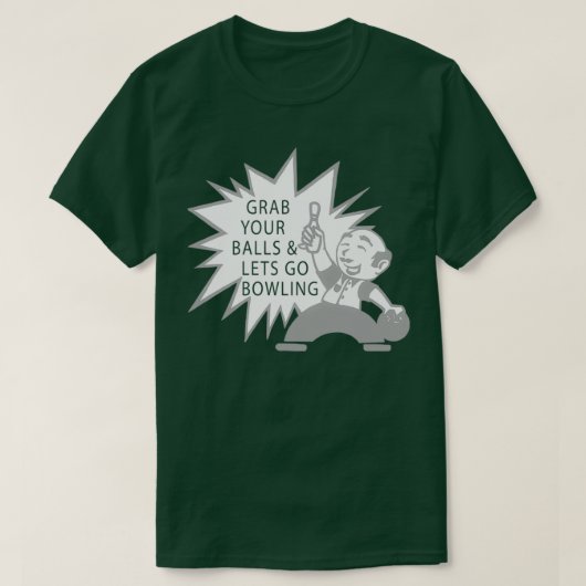 Zeer grappige Bowling T T-shirt (Design voorkant)