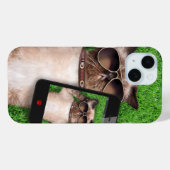Zeer grappige kat Case-Mate iPhone case (Achterkant (horizontaal))