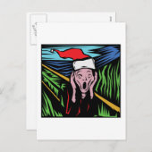 Zeer Grappige Kerstmis Feestdagenkaart (Voorkant / Achterkant)