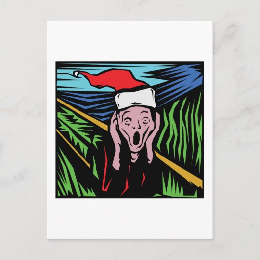 Zeer Grappige Kerstmis Feestdagenkaart (Voorkant)