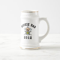 Zeer grappige New Rookie Dad 2012 T-Shirts