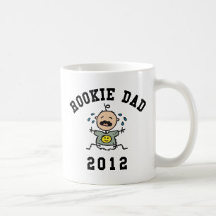 Zeer grappige New Rookie Dad 2012 T-Shirts Koffiemok