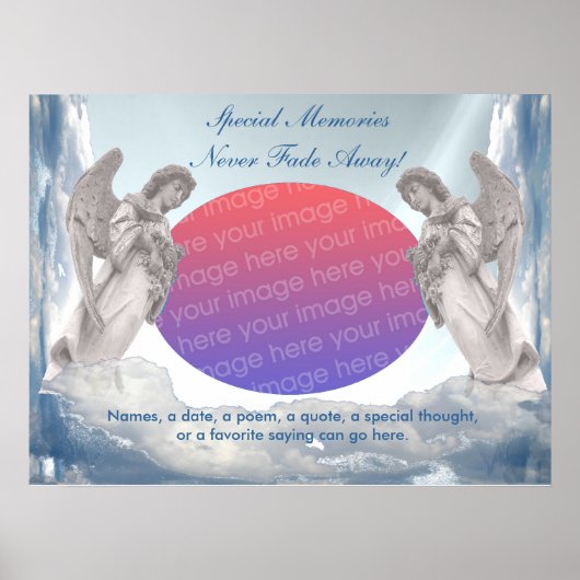 Zeer groot Poster Speciale herinneringen (Voorkant)