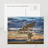 Zeer grote array als zonneset briefkaart (Voorkant / Achterkant)