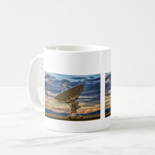 Zeer grote array als zonnesets koffiemok (Voorkant links)