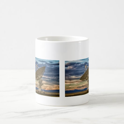 Zeer grote array als zonnesets koffiemok (Center)