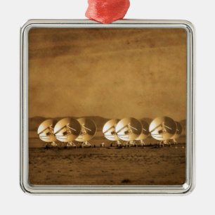 Zeer grote array metalen ornament