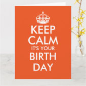 Zeer grote oversized houden kalme verjaardagskaart kaart (Gele Bloem)