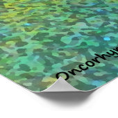 Zeer grote regenboogforel Poster (Hoek)