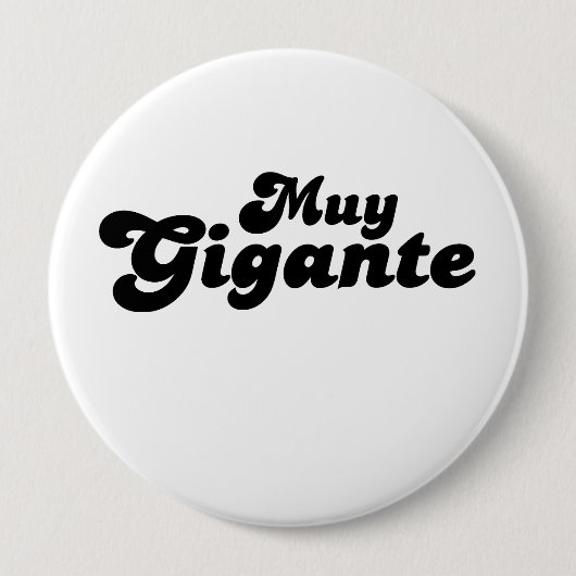 Zeer Grote Ronde Button 4,0 Cm (Voorkant)