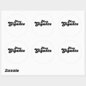 Zeer Grote Ronde Sticker (Vel)