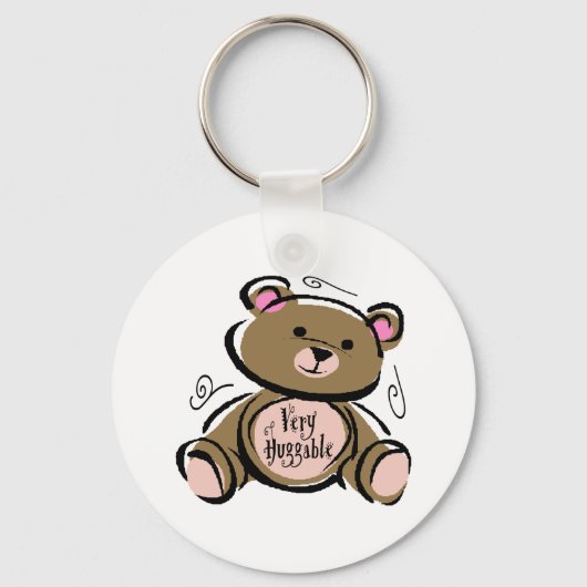 Zeer hanteerbare Teddy Bear Sleutelhanger (Voorkant)