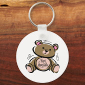 Zeer hanteerbare Teddy Bear Sleutelhanger (Voorkant)
