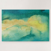 Zeer harde waterverf puzzel. legpuzzel (Horizontaal)