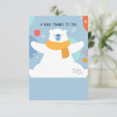 Zeer hartelijk dank! bedankkaart (Staand voorkant)