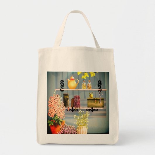 Zeer hekserig hoekje tote bag (Voorkant)