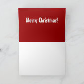 Zeer het Wenskaart van Kerstmis van de Pret! Feestdagen Kaart (Binnen)