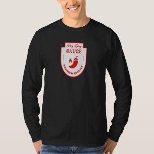 Zeer hete saus Kwaliteit Hete Tamale Peper Grafi T-shirt