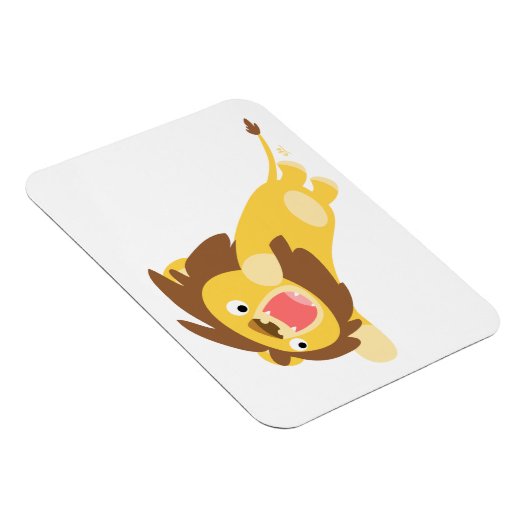 Zeer Hongaars Cute Cartoon Lion Flexible Magnet Magneet (Rechterzijde)