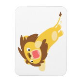 Zeer Hongaars Cute Cartoon Lion Flexible Magnet Magneet (Verticaal)