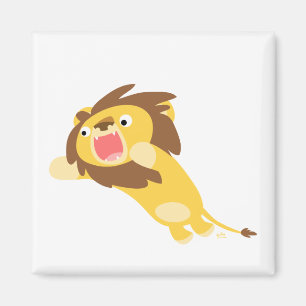 Zeer Hongaars Cute Cartoon Lion Magnet
