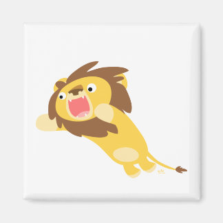 Zeer Hongaars Cute Cartoon Lion Magnet