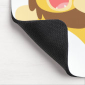 Zeer Hongaarse Cartoon Lion mousepad Muismat (Hoek)