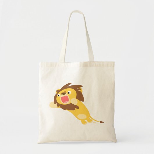 Zeer Hongaarse Cute Cartoon Lion Bag Tote Bag (Voorkant)