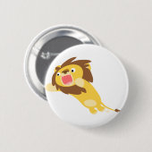 Zeer Hongaarse Cute Cartoon Lion Button Badge (Voorkant /achterkant)