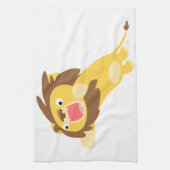 Zeer Hongaarse Cute Cartoon Lion Kitchen Towel Theedoek (Verticaal)