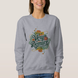 Zeer ingetogen, zeer mindful trend: ingetogen en m trui