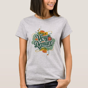 Zeer ingetogen, zeer mindful trend ingetogen & min t-shirt