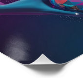 Zeer ingewikkelde neutraliteitsnetwerken perfect poster (Hoek)