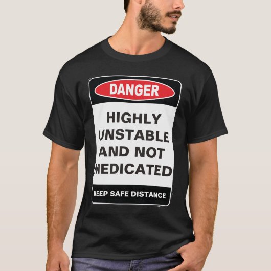 Zeer instabiel T-shirt (Voorkant)