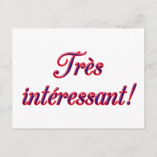 Zeer interessant briefkaart (Voorkant)