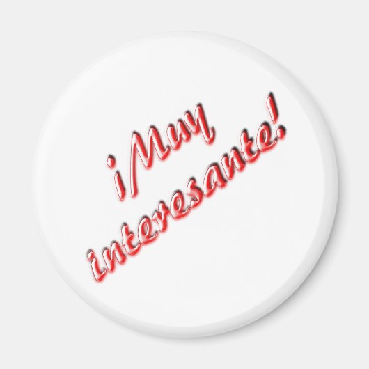 Zeer interessant magneet (Voorkant)