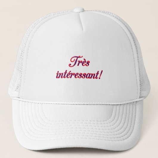 Zeer interessant trucker pet (Voorkant)