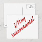 Zeer interessante kaart (Voorkant / Achterkant)