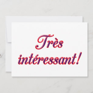 Zeer interessante uitnodiging