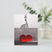 Zeer kers briefkaart (Staand voorkant)