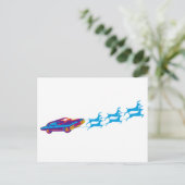 Zeer Kerstmis Supernaturnal Feestdagenkaart (Staand voorkant)