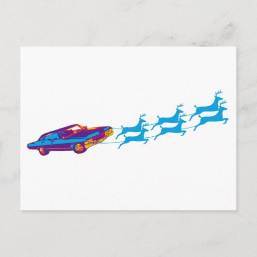 Zeer Kerstmis Supernaturnal Feestdagenkaart (Voorkant)