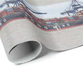 Zeer klein jacht Zeer groot schip! Cadeaupapier (Rol Hoek)