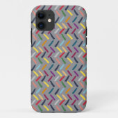 Zeer kleurrijk patroon Case-Mate iPhone case (Achterkant)