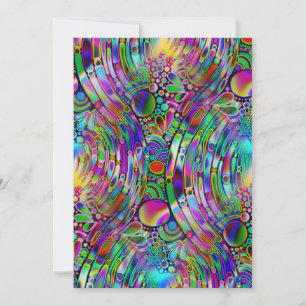 Zeer kleurrijke abstracte vormen, art. 1