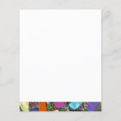 Zeer kleurrijke abstracte vormen art. 11 (Achterkant)