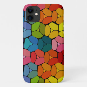 Zeer kleurrijke Abstracte vormen iPhone draagtas Case-Mate iPhone Case