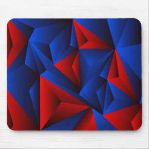 Zeer kleurrijke Abstracte vormen van muis Muismat