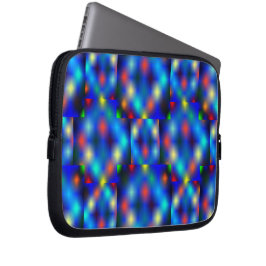 Zeer kleurrijke afbeeldingen, afstandseffect, donk laptop sleeve