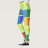 Zeer kleurrijke dames Leggings (Links)